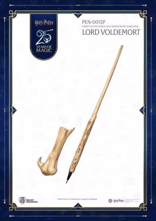 Harry Potter 25th Anniversary Box of 6 Random Wand Pens