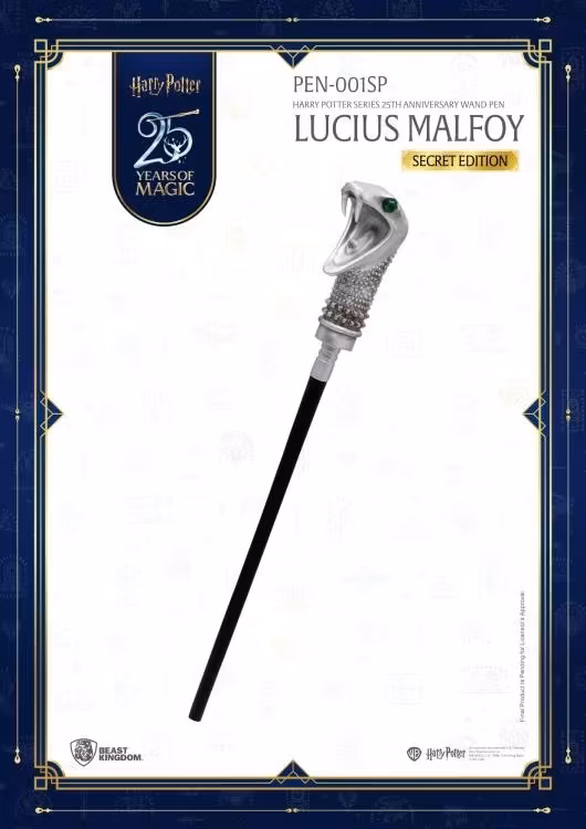 Harry Potter 25th Anniversary Box of 6 Random Wand Pens