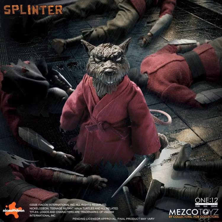 Teenage Mutant Ninja Turtles One:12 Collective Splinter Action Figure