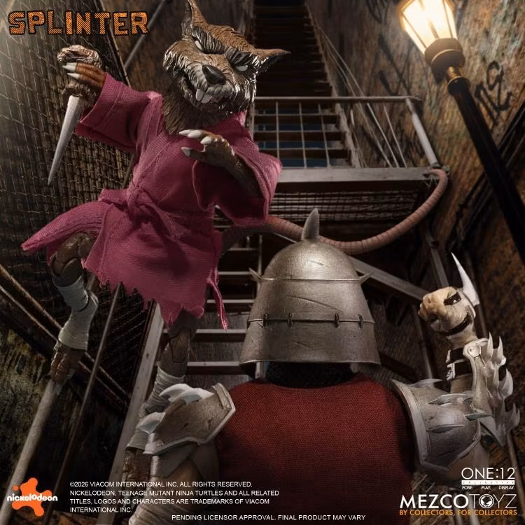 Teenage Mutant Ninja Turtles One:12 Collective Splinter Action Figure