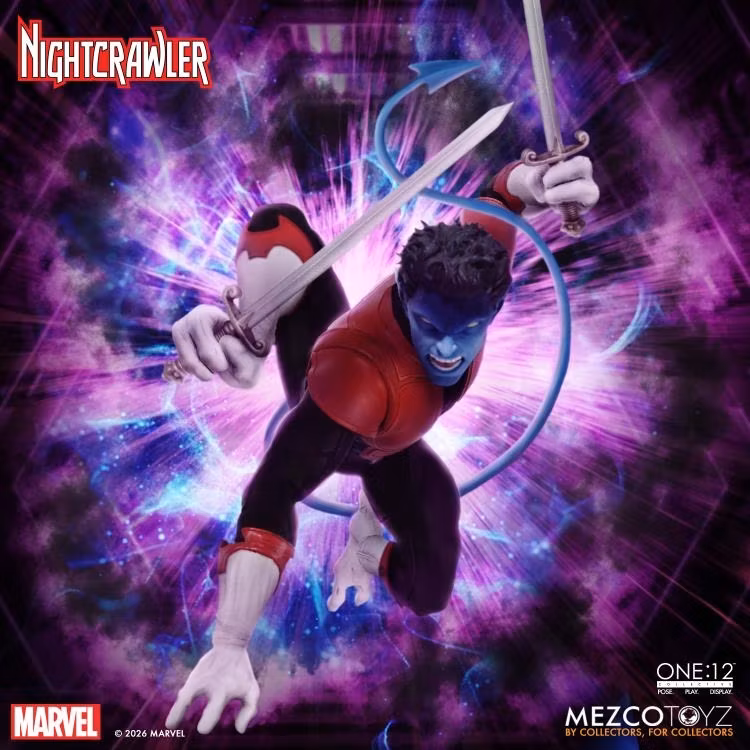 Marvel Comics One:12 Collective Nightcrawler Action Figure