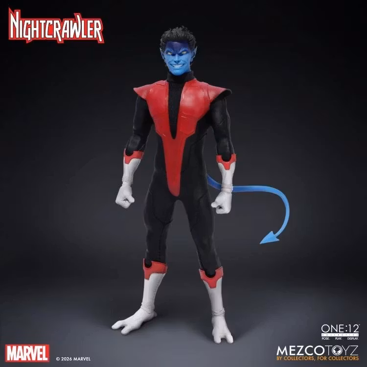 Marvel Comics One:12 Collective Nightcrawler Action Figure