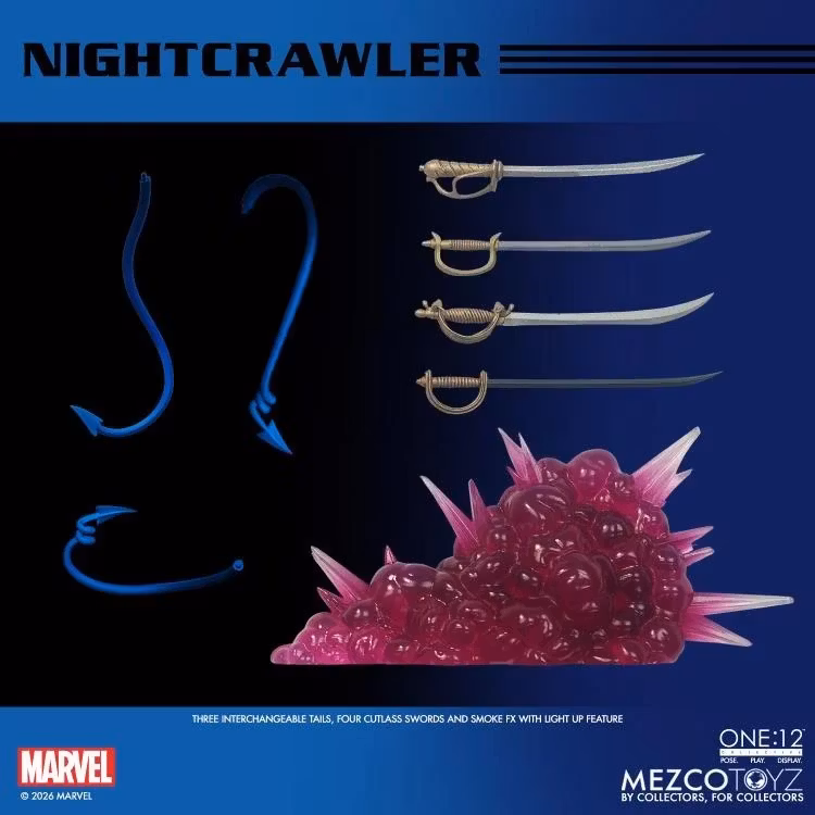 Marvel Comics One:12 Collective Nightcrawler Action Figure