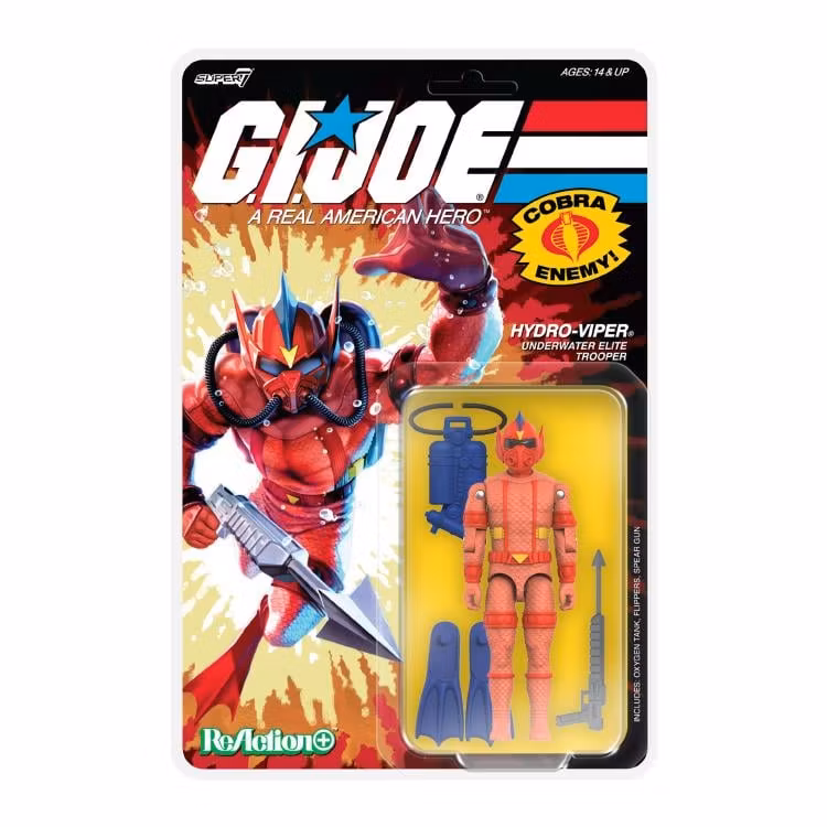 G.I. Joe ReAction+ Hydro-Viper (Comic) Action Figure