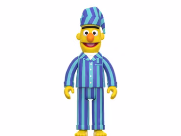 Sesame Street ReAction Bert in PJs Action Figure