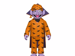 Sesame Street ReAction Count in PJs Action Figure