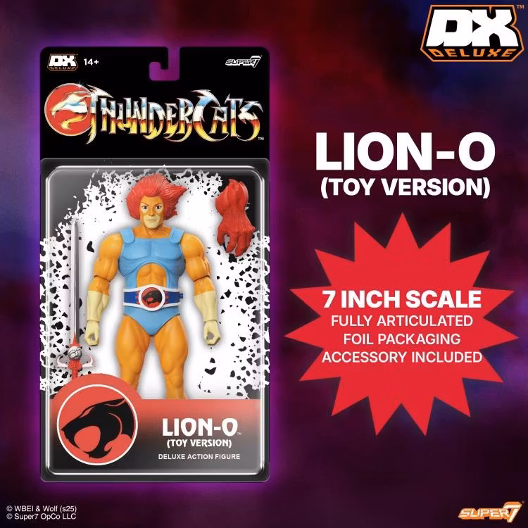 ThunderCats Deluxe Lion-O (Toy Recolor Ver.) Action Figure