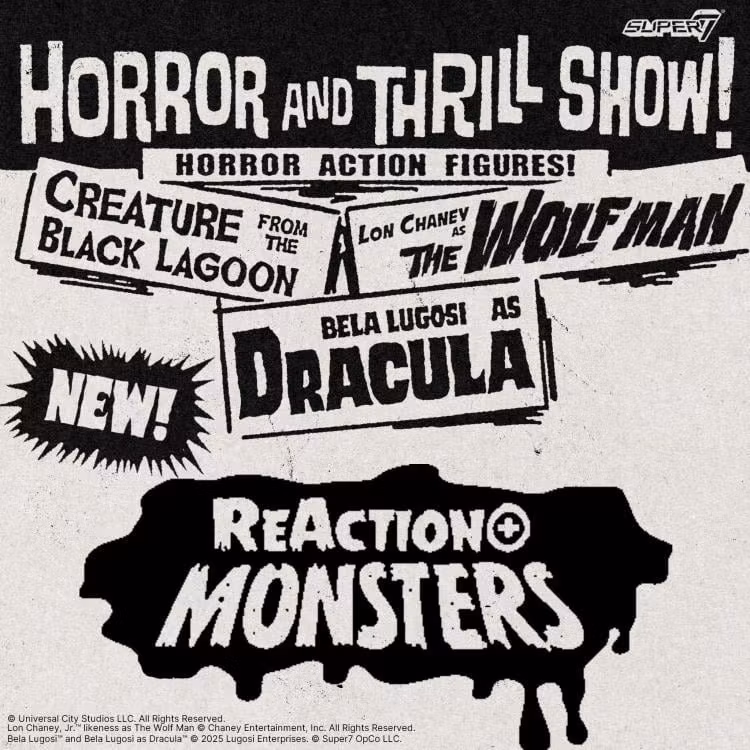 Universal Monsters ReAction+ Dracula Action Figure