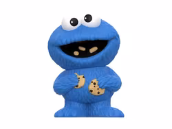 Sesame Street FUN! FUN! Wave 02 Cookie Monster Figure