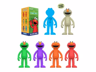 Sesame Street ReAction Blind Box Wave 4 Box of 12 Random Figures