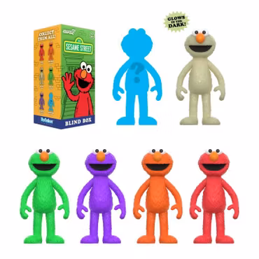 Sesame Street ReAction Blind Box Wave 4 Box of 12 Random Figures