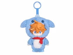 Genshin Impact Winter Nesting Series Vinyl Plush Keychain Tartaglia