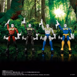 Microman T-Spark LegacySoul Microman Command No.3 Exclusive Action Figure Set