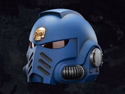 Warhammer 40,000 Ultramarines Captain Mk.X 1/1 Scale Helmet Replica