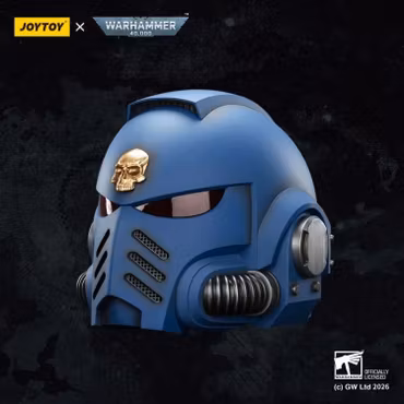 Warhammer 40,000 Ultramarines Captain Mk.X 1/1 Scale Helmet Replica