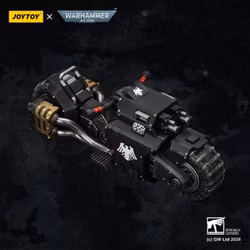 Warhammer 40,000 Raven Guard Raider-pattern Combat Bike with Twin-linked Bolt Rifles 1/18 Scale Vehicle
