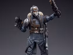 Warhammer 40K Death Korps of Krieg Veteran Squad Guardsman Squad Sergeant 1/18 Scale Action Figure