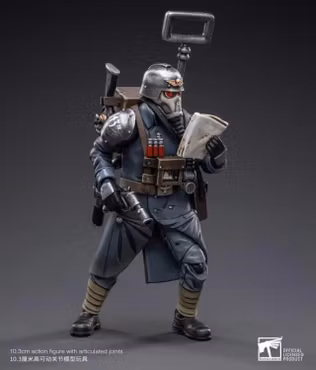 Warhammer 40,000 Death Korps of Krieg Veteran Squad Guardsman Communication Specialist 1/18 Scale Action Figure