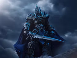 World of Warcraft McFarlane Elite Edition #9 The Lich King Deluxe Action Figure