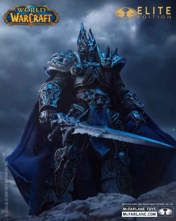 World of Warcraft McFarlane Elite Edition #9 The Lich King Deluxe Action Figure