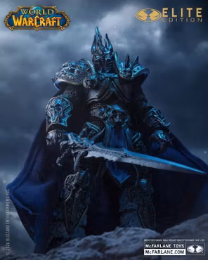 World of Warcraft McFarlane Elite Edition #9 The Lich King Deluxe Action Figure