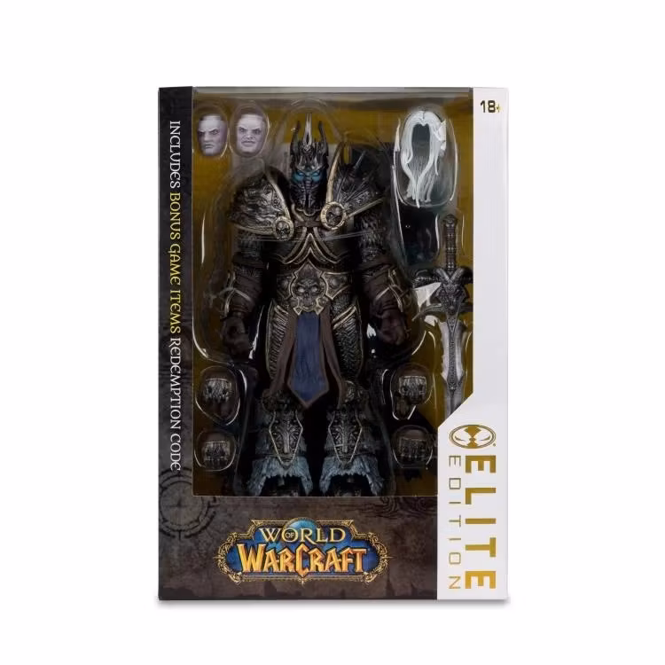 World of Warcraft McFarlane Elite Edition #9 The Lich King Deluxe Action Figure