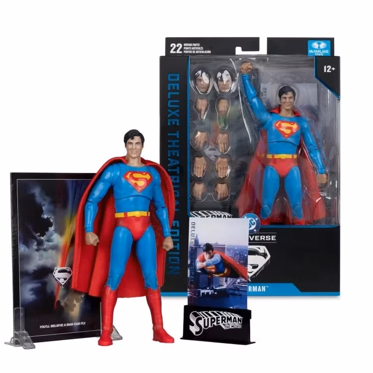 Superman (1978) DC Multiverse Superman (Deluxe Theatrical Edition) Action Figure