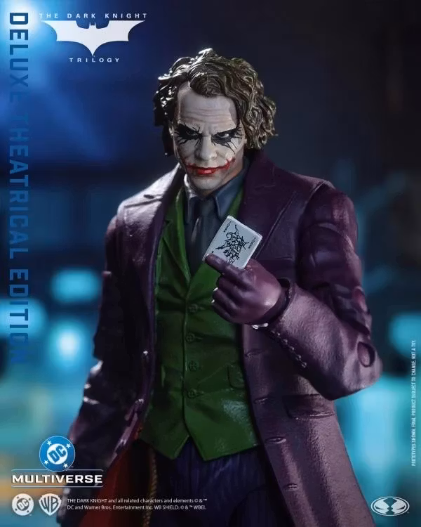 The Dark Knight DC Multiverse The Joker (Deluxe Theatrical Edition) Action Figure
