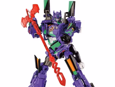 Transformers X Evangelion Synergenex Series Evangelion Prime Unit-01 Action Figure