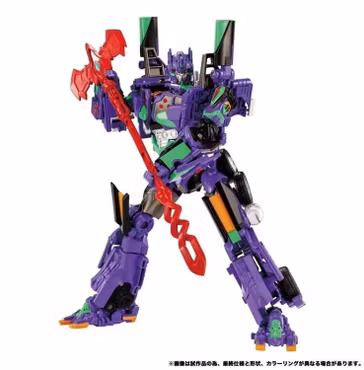 Transformers X Evangelion Synergenex Series Evangelion Prime Unit-01 Action Figure