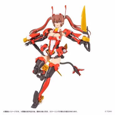 Zoids x Metamor Verse MV-01A Ao Kiriyama & Blade Liger (Dress Code #Scarlet) 1/10 Scale Model Kit