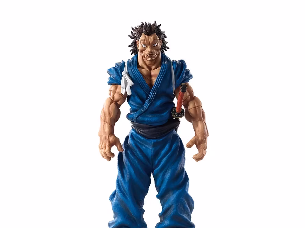 Baki The Grappler Masterlise Ichibansho Musashi Miyamoto (Giant Heartbeat) Figure