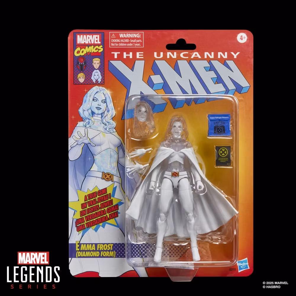 The Uncanny X-Men Marvel Legends Emma Frost (Diamond Form) Action Figure