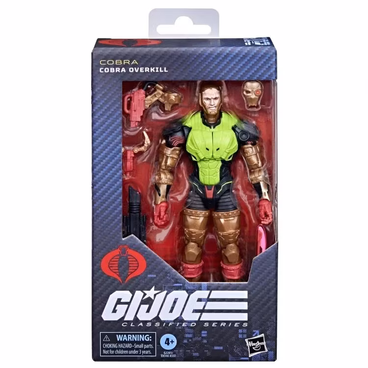 G.I. Joe Classified Series #201 Cobra Overkill Action Figure