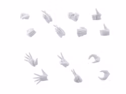 Megalomaria Unlimited Universe Ex Hand Unit Female Type A White Ver.