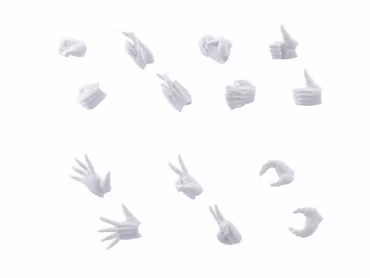 Megalomaria Unlimited Universe Ex Hand Unit Female Type A White Ver.