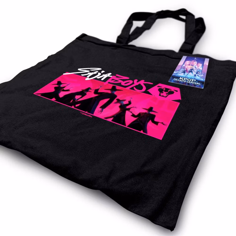 KPop Demon Hunters Tote Bag Saja Boys