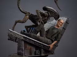 Alien 3 Ellen Ripley and Dog Alien 1/10 Art Scale Statue