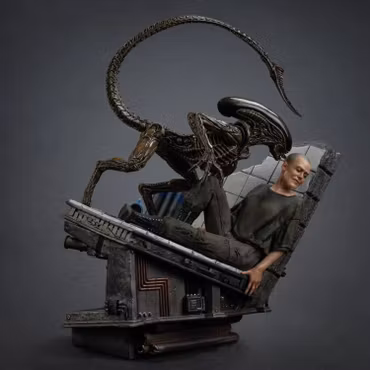 Alien 3 Ellen Ripley and Dog Alien 1/10 Art Scale Statue