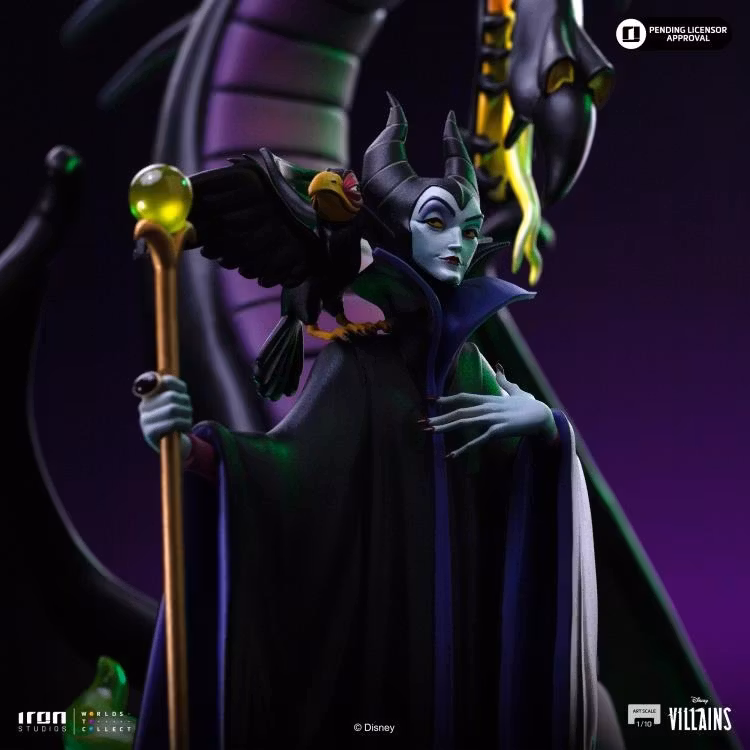 Sleeping Beauty Disney Villains Maleficent Limited Edition 1/10 Art Scale Statue