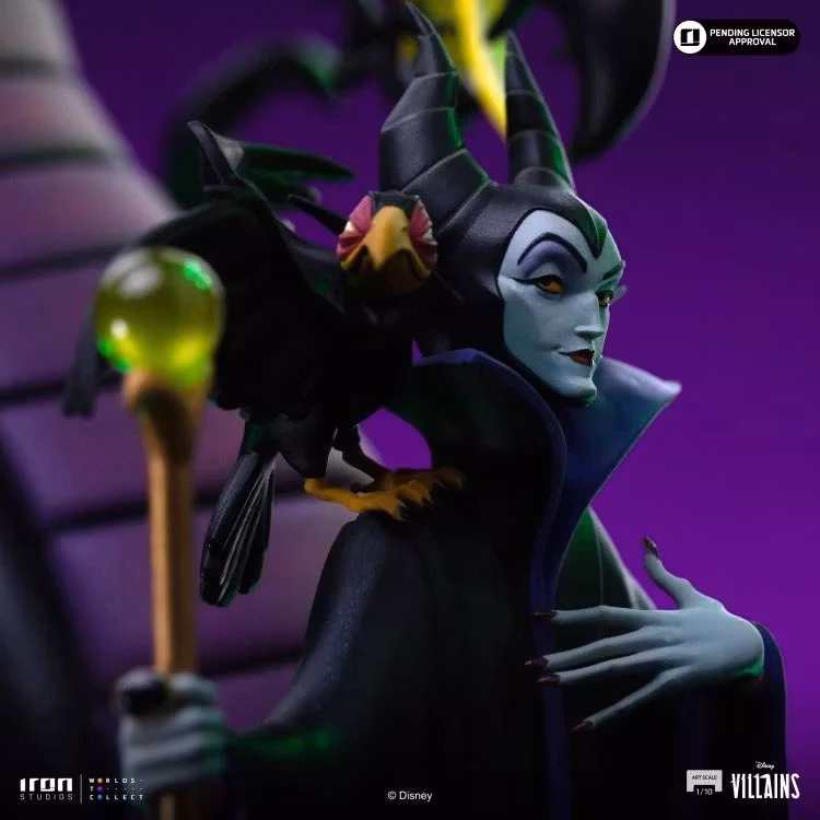 Sleeping Beauty Disney Villains Maleficent Limited Edition 1/10 Art Scale Statue