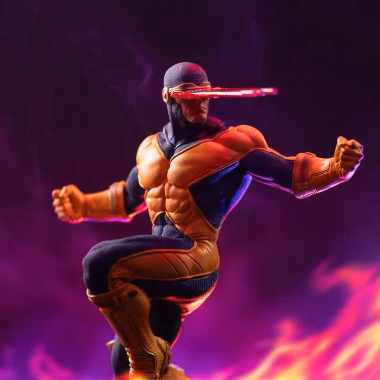 The Infinity Gauntlet Battle Diorama Series Cyclops 1/10 Deluxe Art Scale Limited Edition Statue