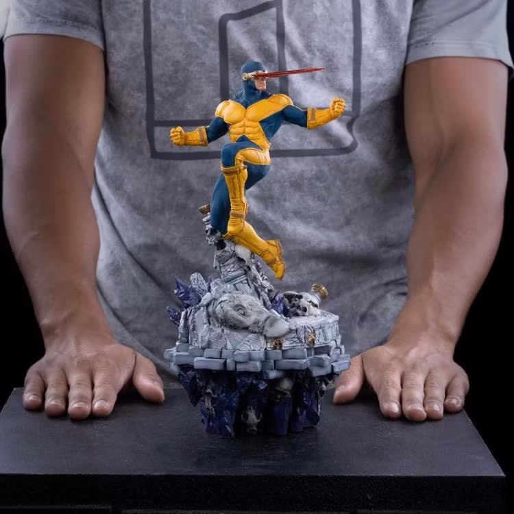 The Infinity Gauntlet Battle Diorama Series Cyclops 1/10 Deluxe Art Scale Limited Edition Statue