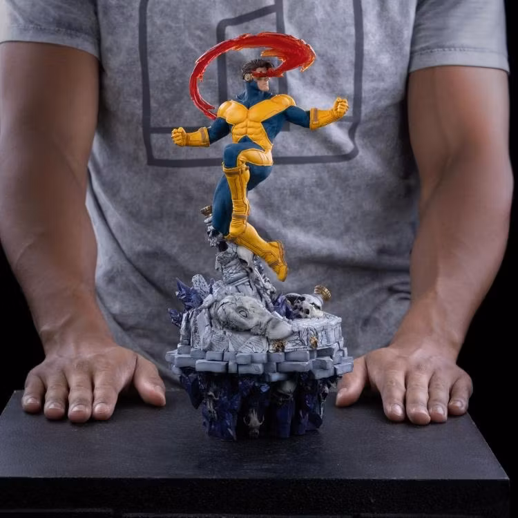 The Infinity Gauntlet Battle Diorama Series Cyclops 1/10 Deluxe Art Scale Limited Edition Statue