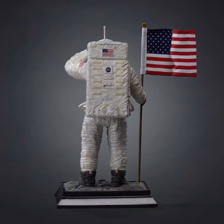NASA Apollo 11 Astronaut 1/4 Scale Legacy Replica Statue