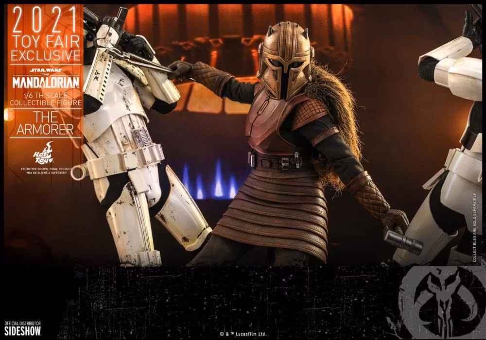 The Mandalorian TMS044 The Armorer 1/6th Scale 2021 Toy Fair Exclusive Collectible Figure