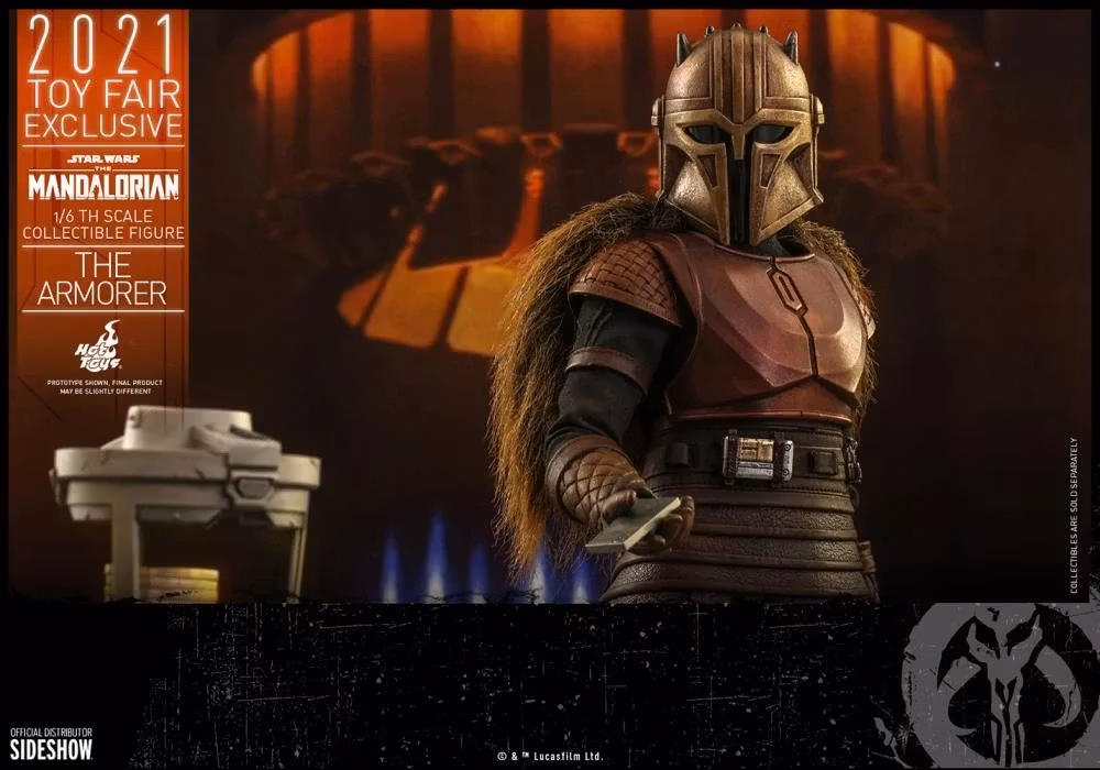 The Mandalorian TMS044 The Armorer 1/6th Scale 2021 Toy Fair Exclusive Collectible Figure