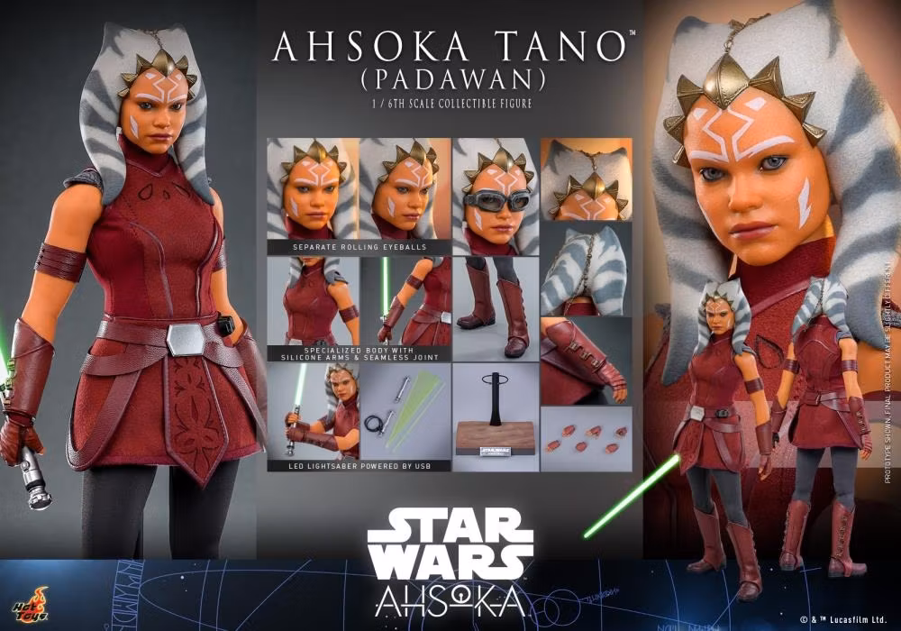 Star Wars: Ahsoka TMS123 Ahsoka Tano (Padawan) 1/6th Scale Collectible Figure