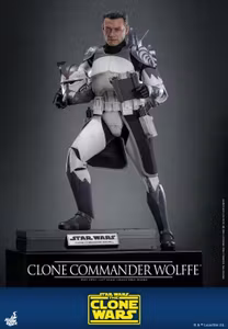 Star Wars: The Clone Wars TMS141 Clone Commander Wolffe 1/6th Scale Collectible Figure