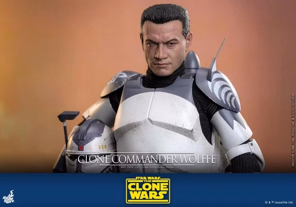 Star Wars: The Clone Wars TMS141 Clone Commander Wolffe 1/6th Scale Collectible Figure